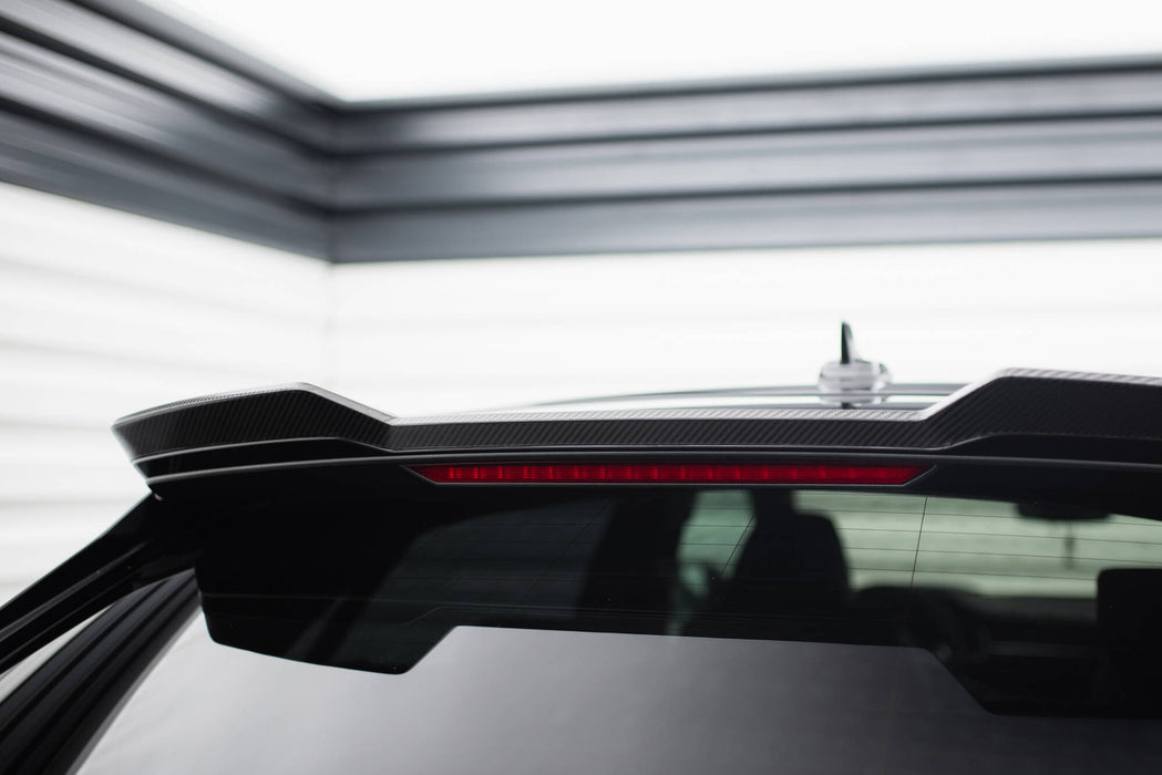 Maxton Design Prepreg Carbon Fiber Tailgate Spoiler (Upper) Audi RSQ8 Mk1