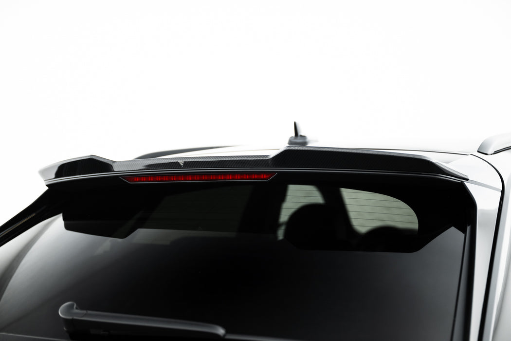 Prepreg Carbon Fiber Tailgate Spoiler (Upper) Audi SQ8 / Q8 S-Line Mk1 Facelift