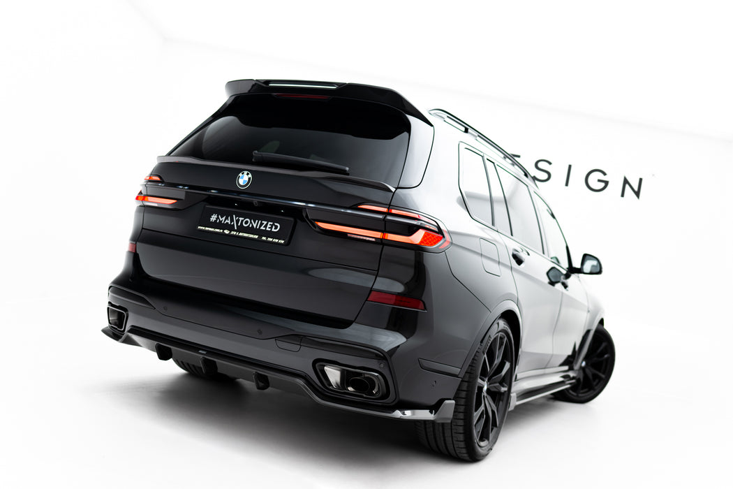 Maxton Design Prepreg Carbon Fiber Tailgate Spoiler (Upper) BMW X7 M-Pack G07 Facelift