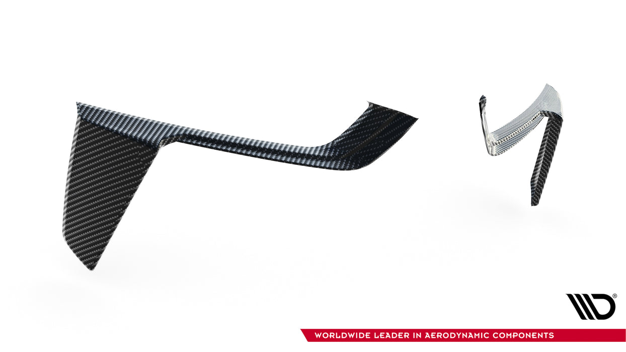 Maxton Design Prepreg Carbon Front Bumper Air Intakes  BMW X7 M-Pack G07 Facelift