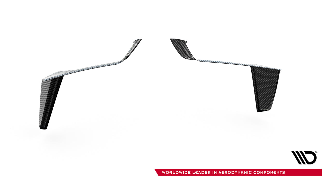 Maxton Design Prepreg Carbon Front Bumper Air Intakes  BMW X7 M-Pack G07 Facelift