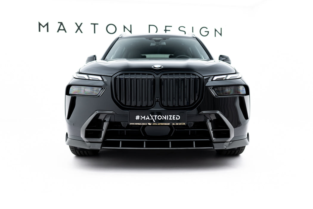 Maxton Design Prepreg Carbon Front Bumper Air Intakes  BMW X7 M-Pack G07 Facelift