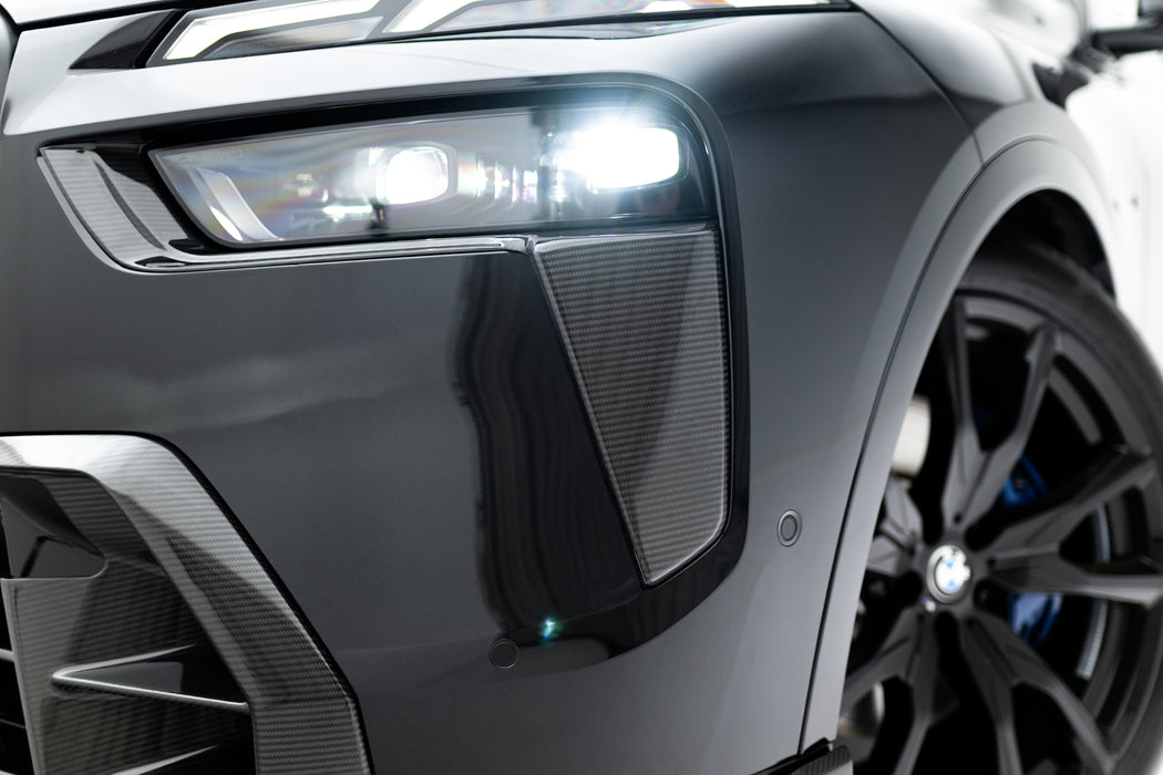 Maxton Design Prepreg Carbon Front Bumper Air Intakes  BMW X7 M-Pack G07 Facelift