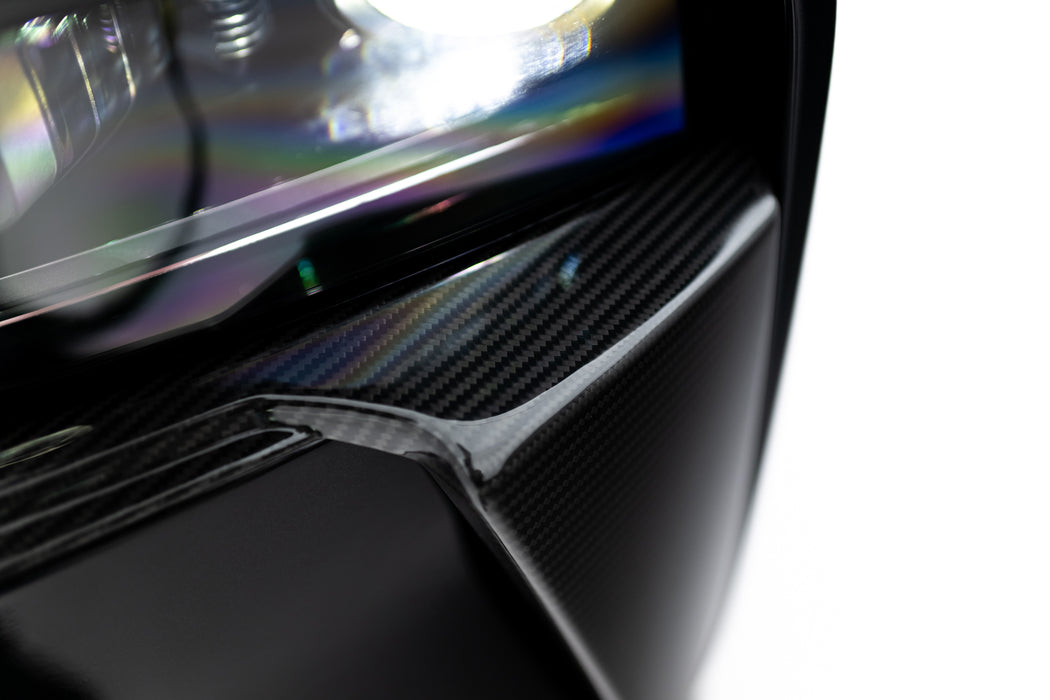 Maxton Design Prepreg Carbon Front Bumper Air Intakes  BMW X7 M-Pack G07 Facelift