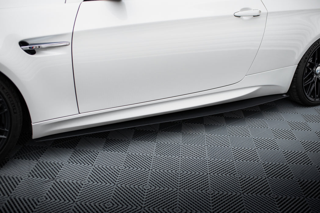 Maxton Design RACING SIDE SKIRTS DIFFUSERS BMW M3 E92 / E93 (PREFACE MODEL)