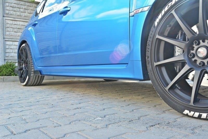 Maxton Design RACING SIDE SKIRTS DIFFUSERS Subaru Impreza WRX STI Mk3