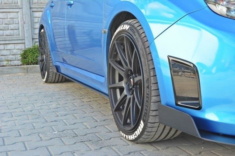Maxton Design RACING SIDE SKIRTS DIFFUSERS Subaru Impreza WRX STI Mk3