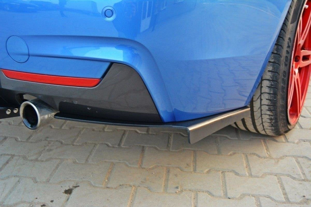 Maxton Design REAR DIFFUSER & REAR SIDE SPLITTERS for BMW 4 Coupe / Gran Coupe / Cabrio M-Pack F32 / F36 / F33
