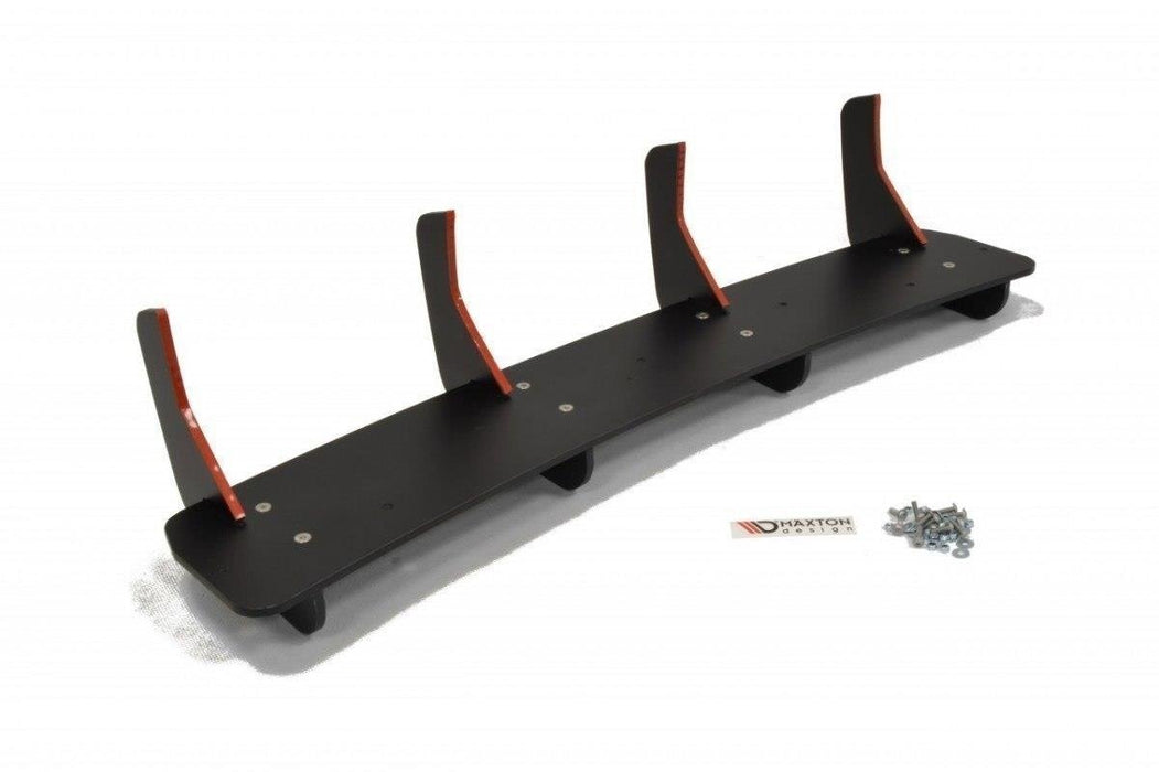 Maxton Design REAR DIFFUSER & REAR SIDE SPLITTERS for BMW 4 Coupe / Gran Coupe / Cabrio M-Pack F32 / F36 / F33