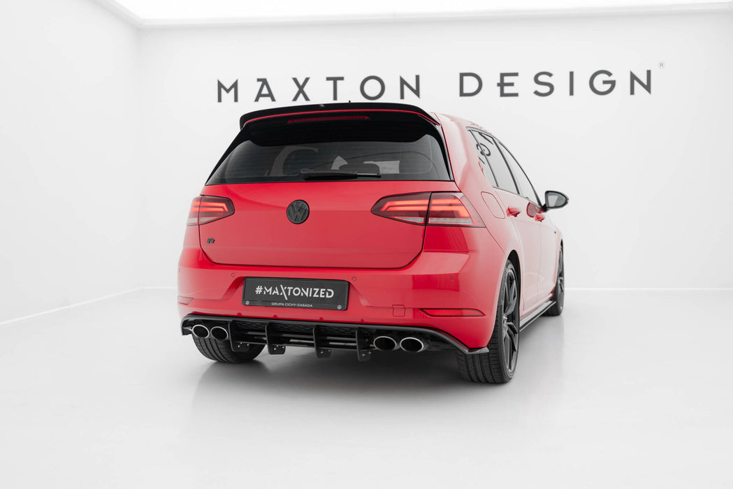 Maxton Design REAR DIFFUSER Volkswagen Golf R Mk7 Facelift