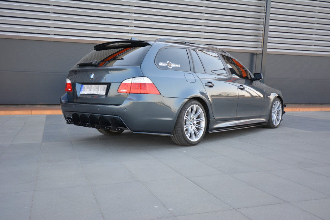 Maxton Design REAR DIFFUSER for BMW 5 E61 (TOURING) WAGON M-PACK