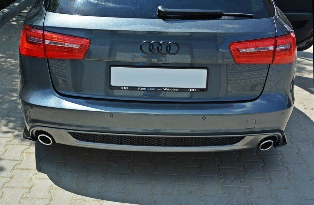 Maxton Design REAR SIDE SPLITTERS AUDI A6 C7 S-LINE
