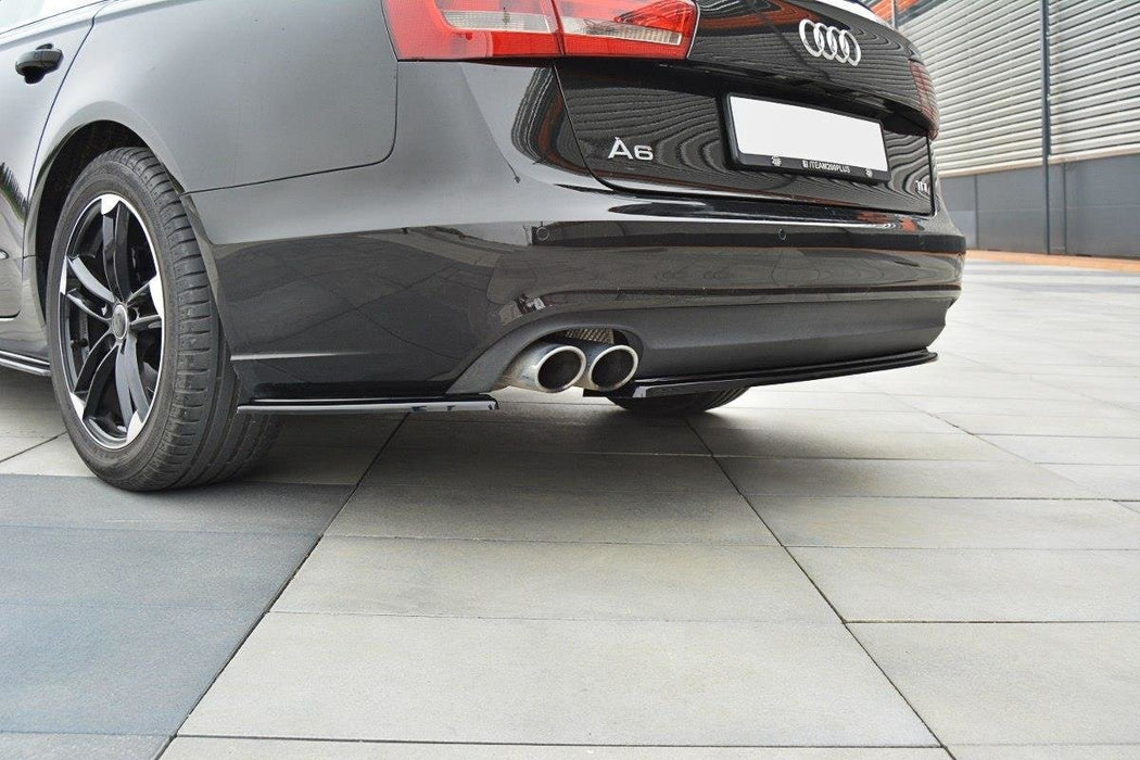 Maxton Design REAR SIDE SPLITTERS Audi A6 Avant / Sedan C7
