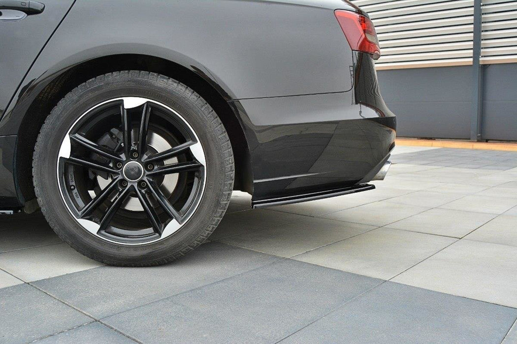 Maxton Design REAR SIDE SPLITTERS Audi A6 Avant / Sedan C7