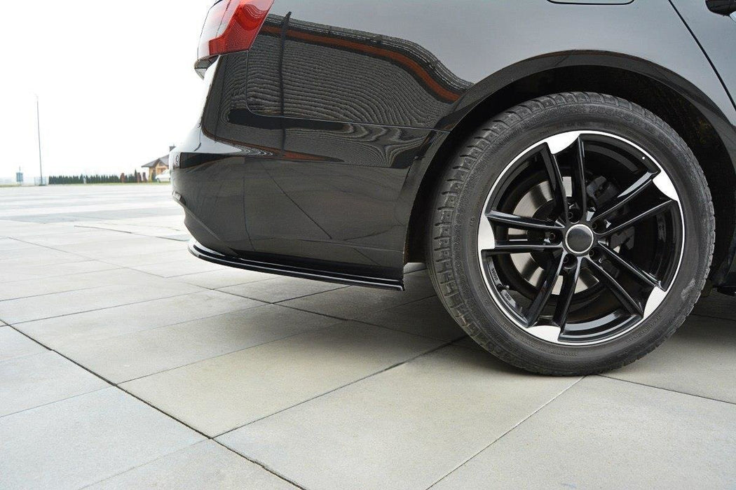 Maxton Design REAR SIDE SPLITTERS Audi A6 Avant / Sedan C7