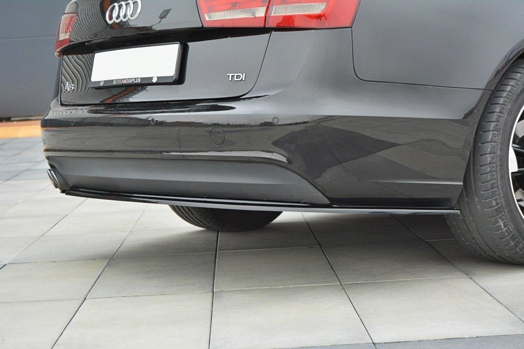 Maxton Design REAR SIDE SPLITTERS Audi A6 Avant / Sedan C7