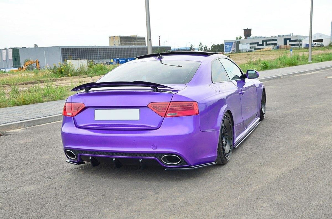 Maxton Design REAR SIDE SPLITTERS Audi RS5 Mk1 (8T) Facelift