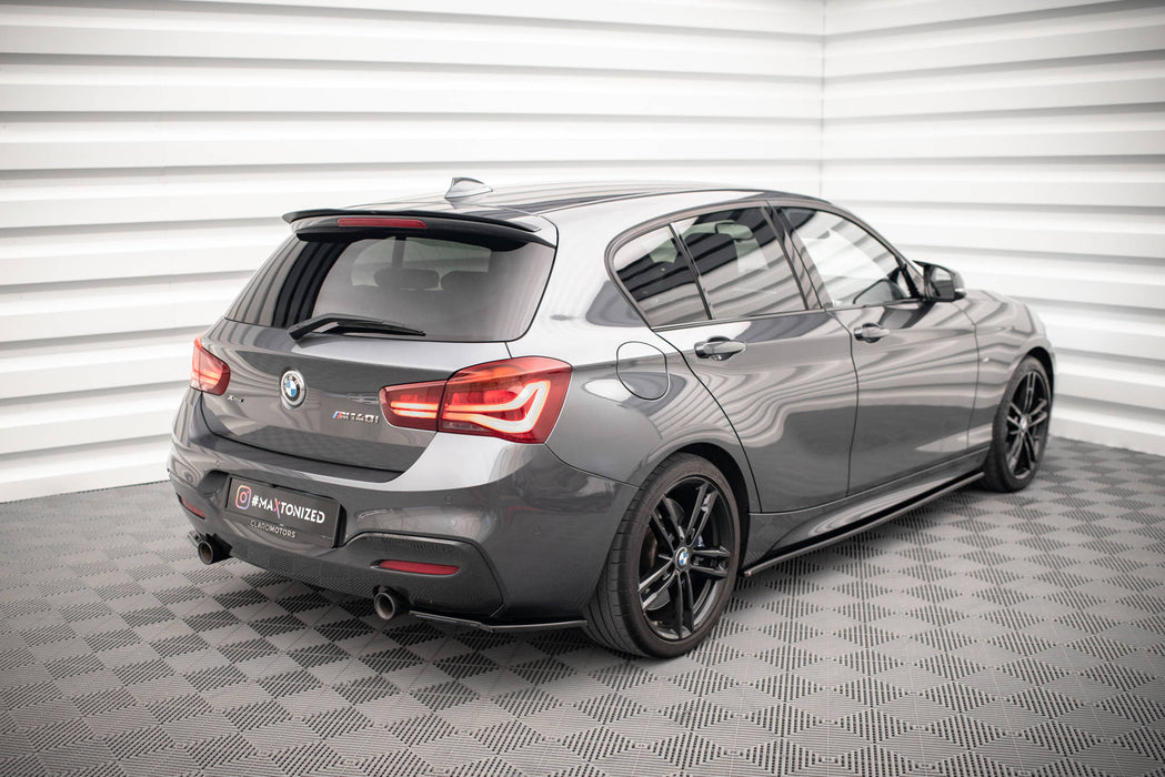 Maxton Design REAR SIDE SPLITTERS BMW 1 F20/F21 M-Power (FACELIFT)