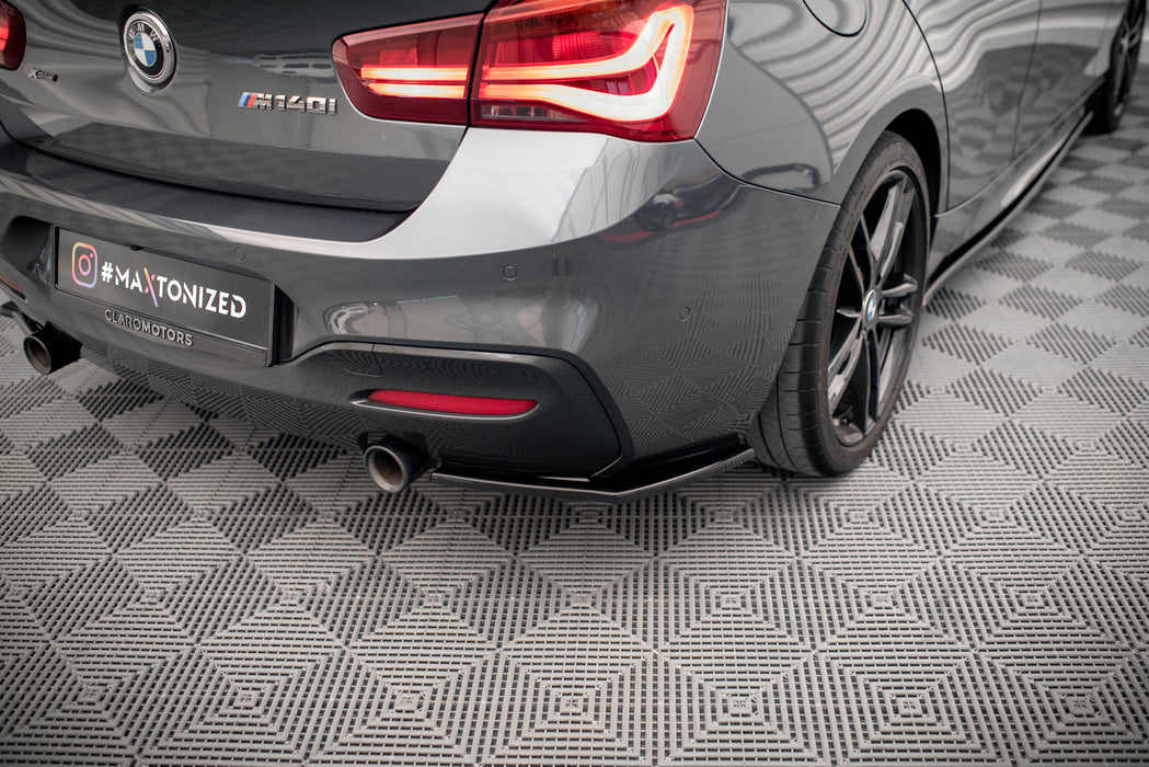 Maxton Design REAR SIDE SPLITTERS BMW 1 F20/F21 M-Power (FACELIFT)