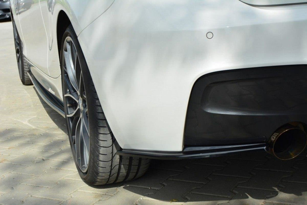 Maxton Design REAR SIDE SPLITTERS BMW 1 F20/F21 M-Power (PREFACE)