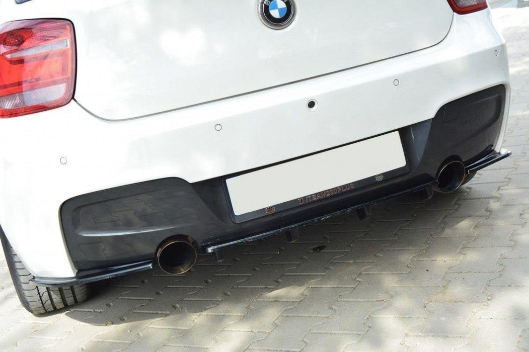 Maxton Design REAR SIDE SPLITTERS BMW 1 F20/F21 M-Power (PREFACE)
