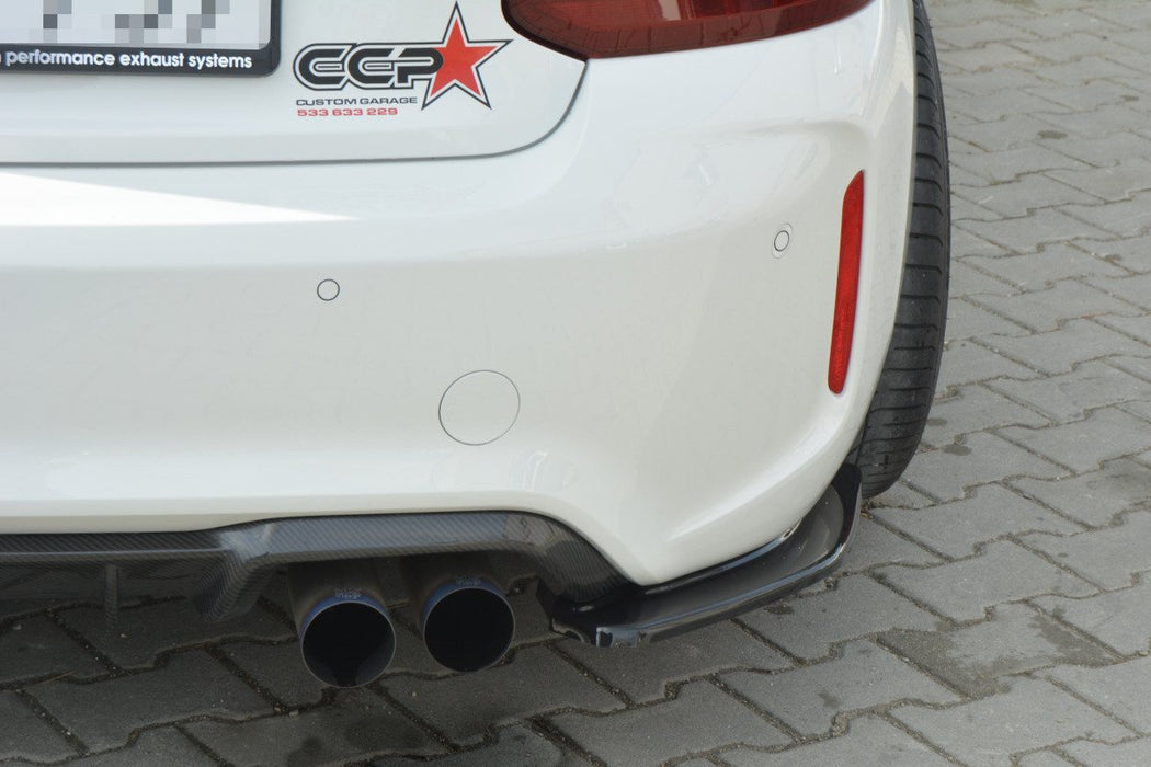 Maxton Design REAR SIDE SPLITTERS BMW M2 (F87) COUPÉ