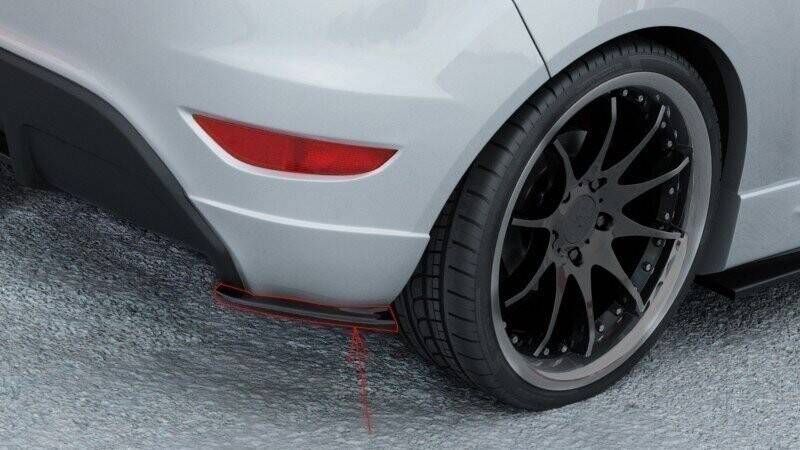 Maxton Design REAR SIDE SPLITTERS FORD FIESTA