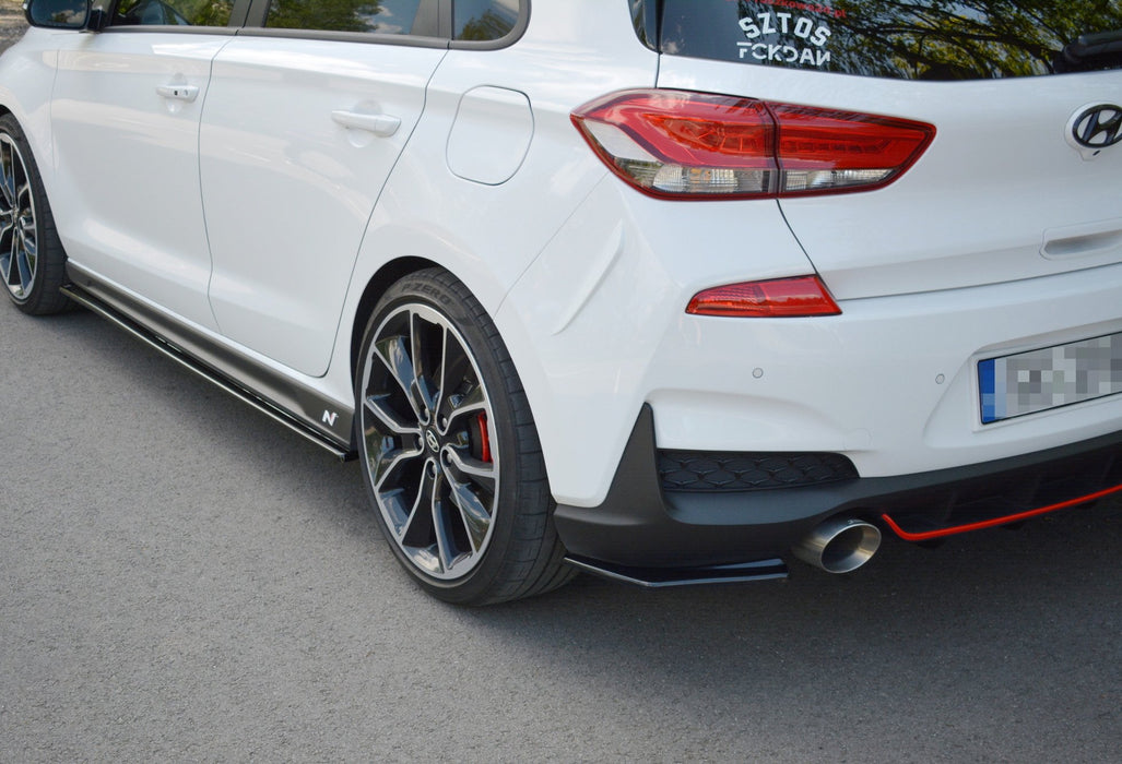 Maxton Design REAR SIDE SPLITTERS HYUNDAI I30 Mk3 N
