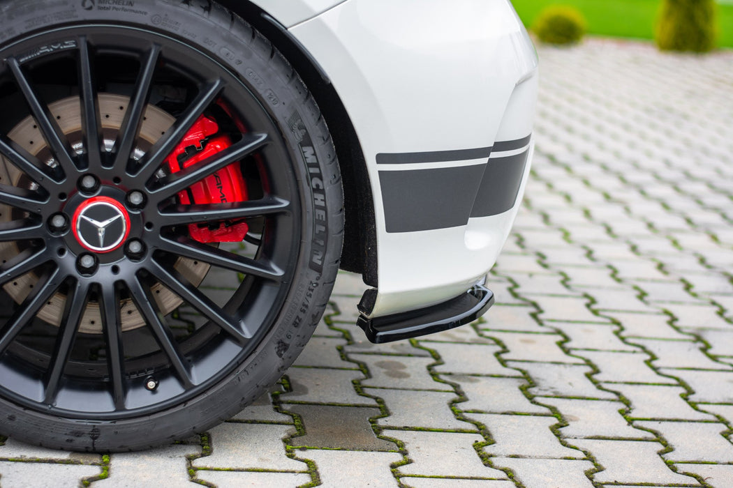 Maxton Design REAR SIDE SPLITTERS Mercedes A45 AMG W176