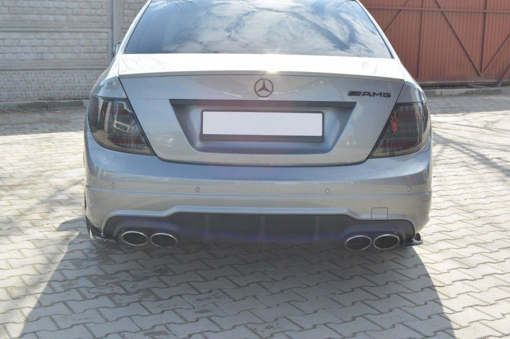 Maxton Design REAR SIDE SPLITTERS Mercedes-Benz C Sedan / Estate AMG-Line W204 / S204