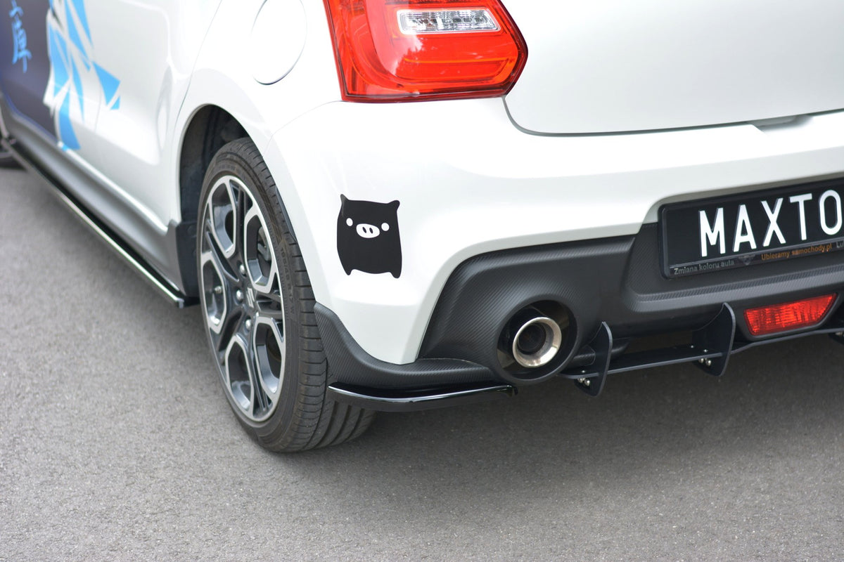 Maxton Design REAR SIDE SPLITTERS SUZUKI SWIFT 6 SPORT — Maxton Design AU
