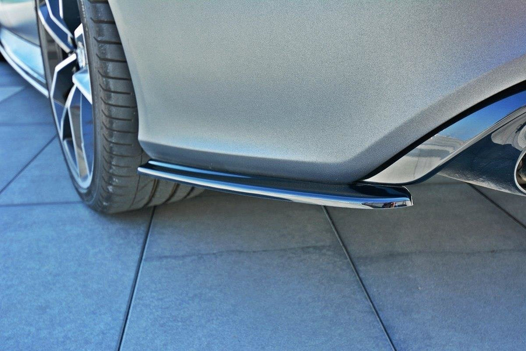 Maxton Design REAR SIDE SPLITTERS V.1 Audi RS7 C7