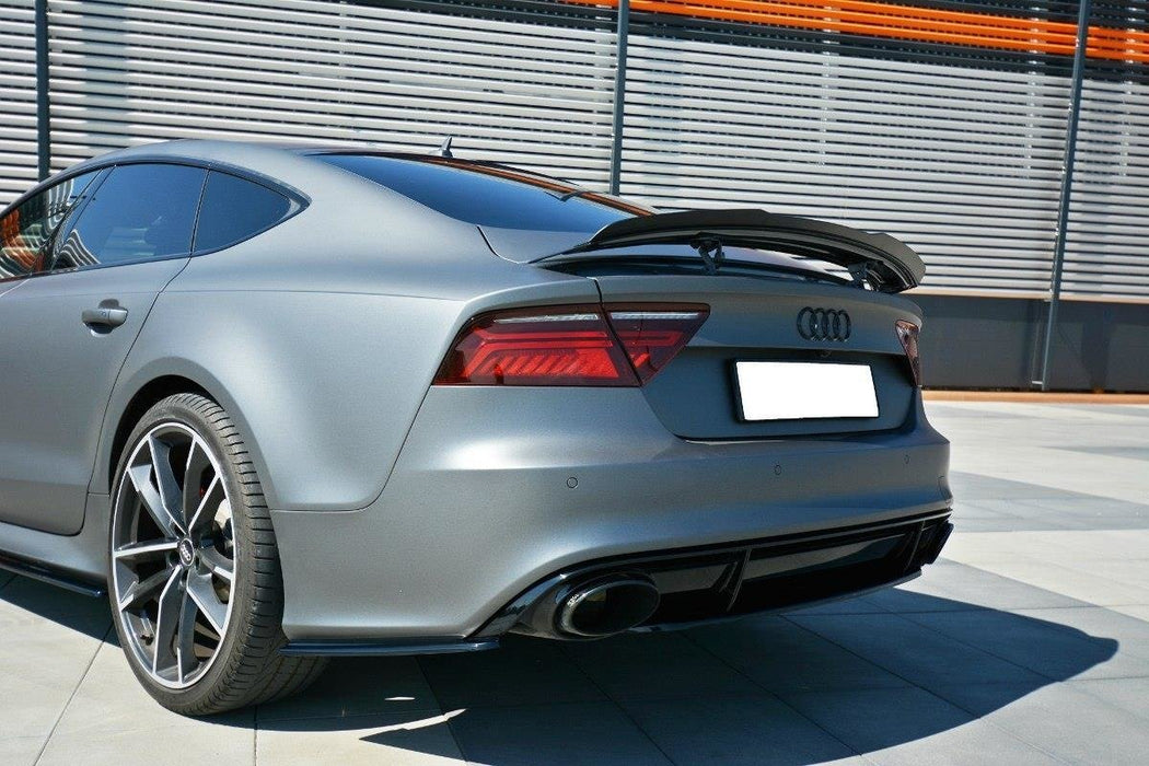 Maxton Design REAR SIDE SPLITTERS V.1 Audi RS7 C7