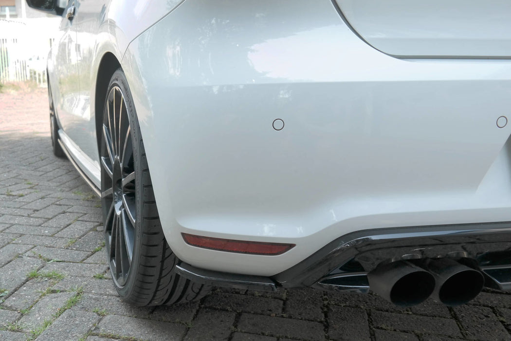 Maxton Design REAR SIDE SPLITTERS Volkswagen Polo WRC Mk5
