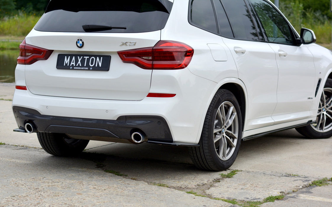 Maxton Design REAR SIDE SPLITTERS for BMW X3 G01 M-PACK