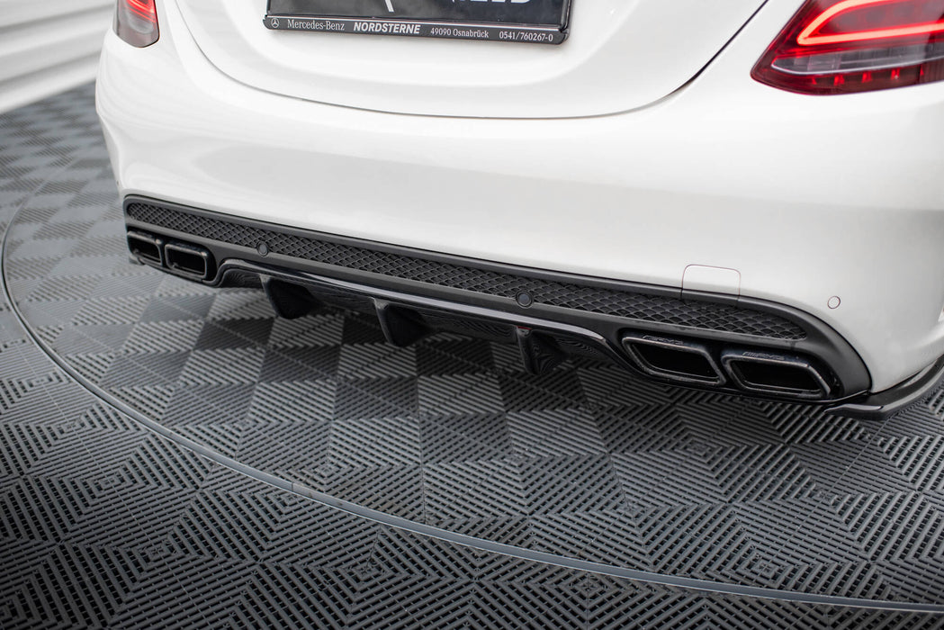Maxton Design REAR VALANCE Mercedes C-Class Sedan / Estate W205 / S205 63AMG