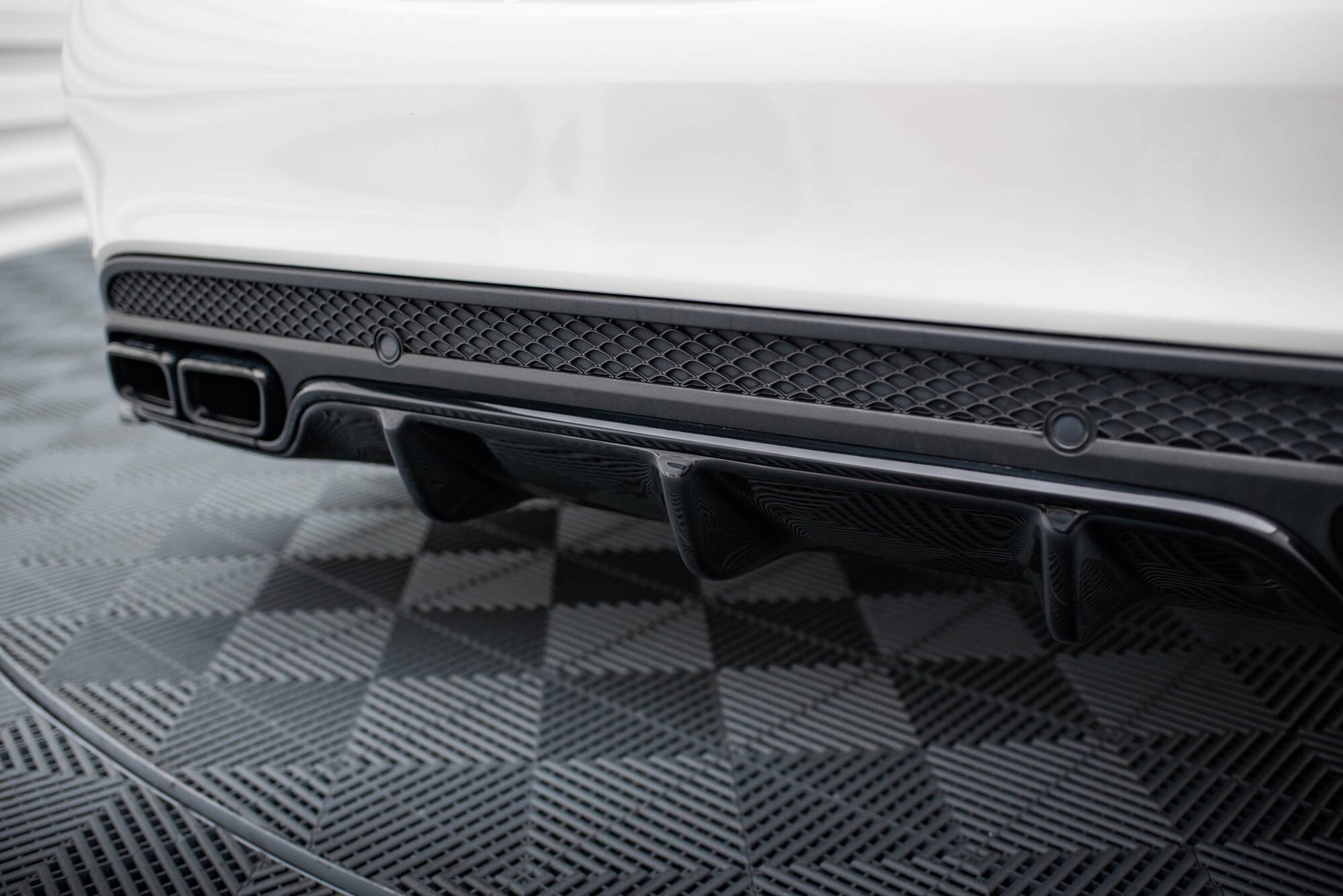 Buy Maxton Design REAR VALANCE Mercedes C-Class Sedan / Estate W205 ...