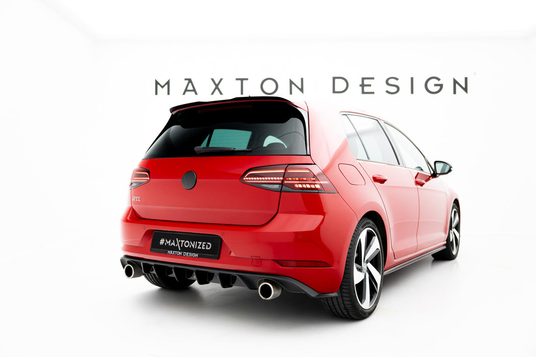 Maxton Design REAR VALANCE VW GOLF VII GTI FACELIFT