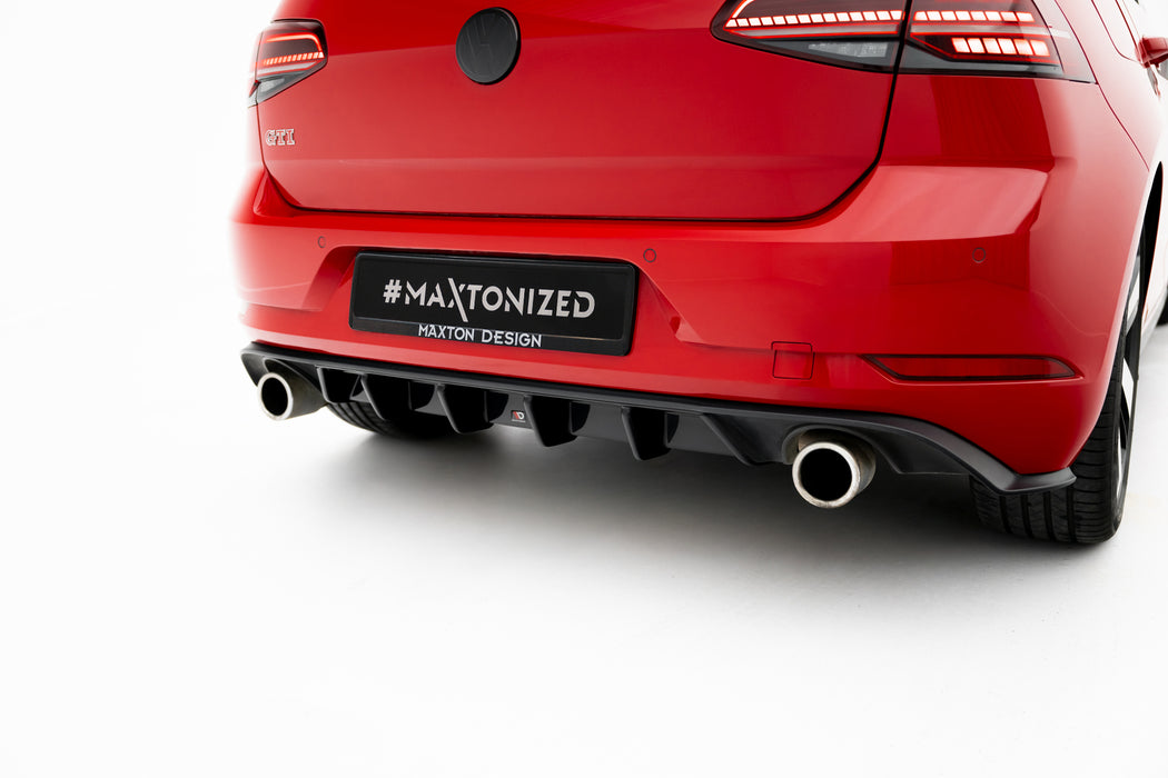 Maxton Design REAR VALANCE VW GOLF VII GTI FACELIFT