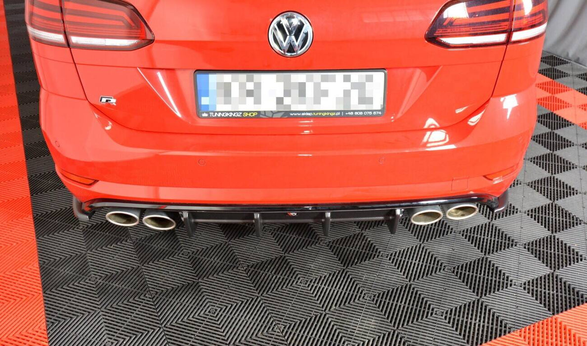 Maxton Design REAR VALANCE Volkswagen Golf R Variant Mk7 Facelift