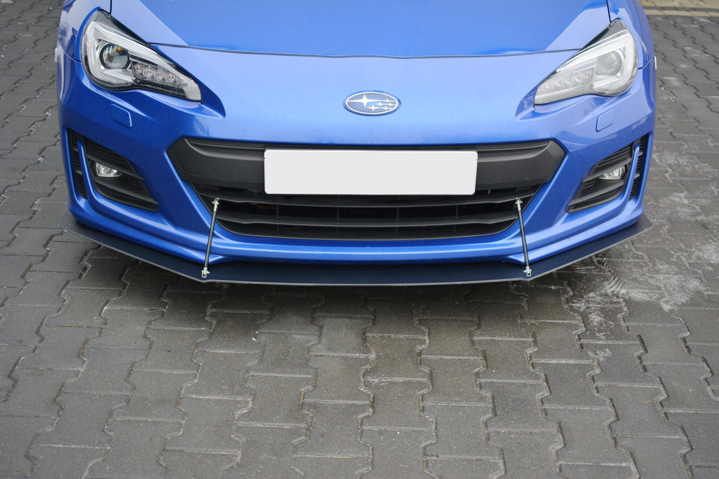 Maxton Design Racing Front Splitter V.1 Subaru BRZ Mk1 Facelift