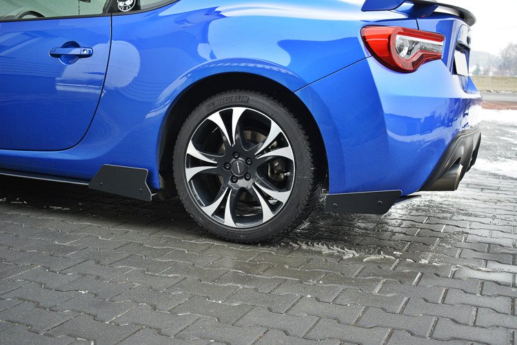 Maxton Design Racing Rear Side Splitters Subaru BRZ Mk1 / Mk1 Facelift