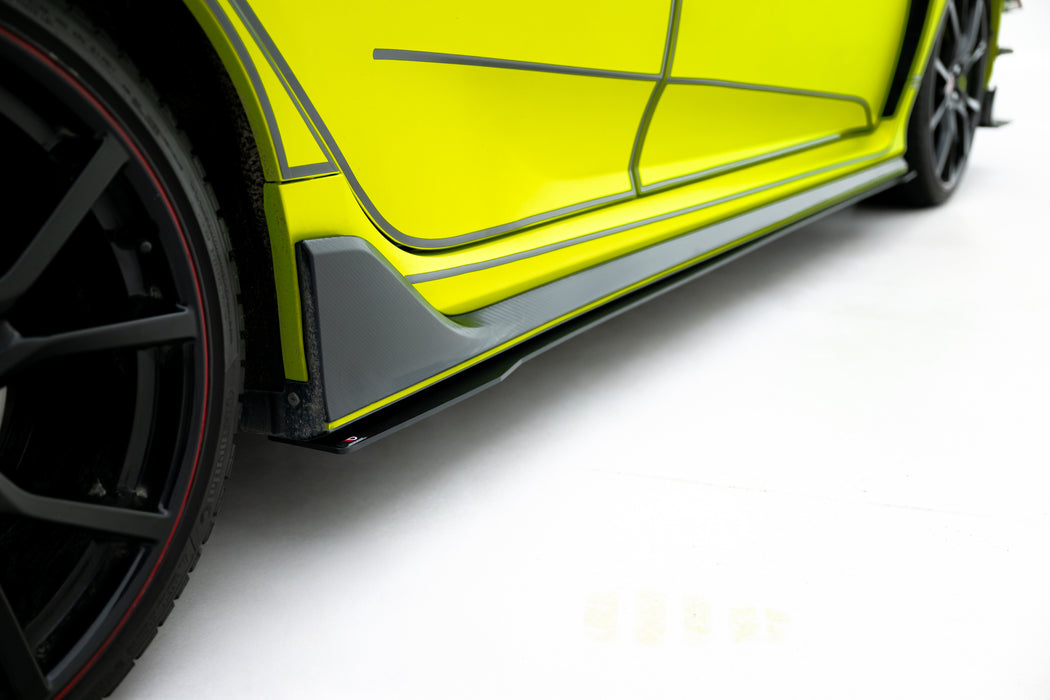 Maxton Design Racing Side Skirts Diffusers Honda Civic Type-R Mk10 / Mk10 Facelift