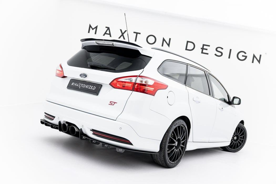 Maxton Design Rear Diffuser Ford Focus ST Mk3 Estate