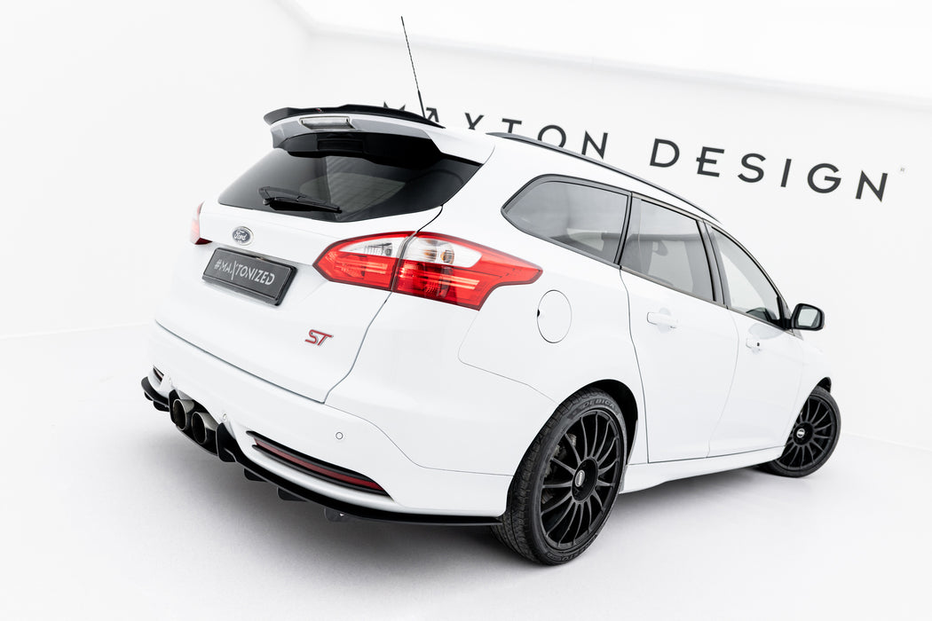 Maxton Design Rear Diffuser Ford Focus ST Mk3 Estate