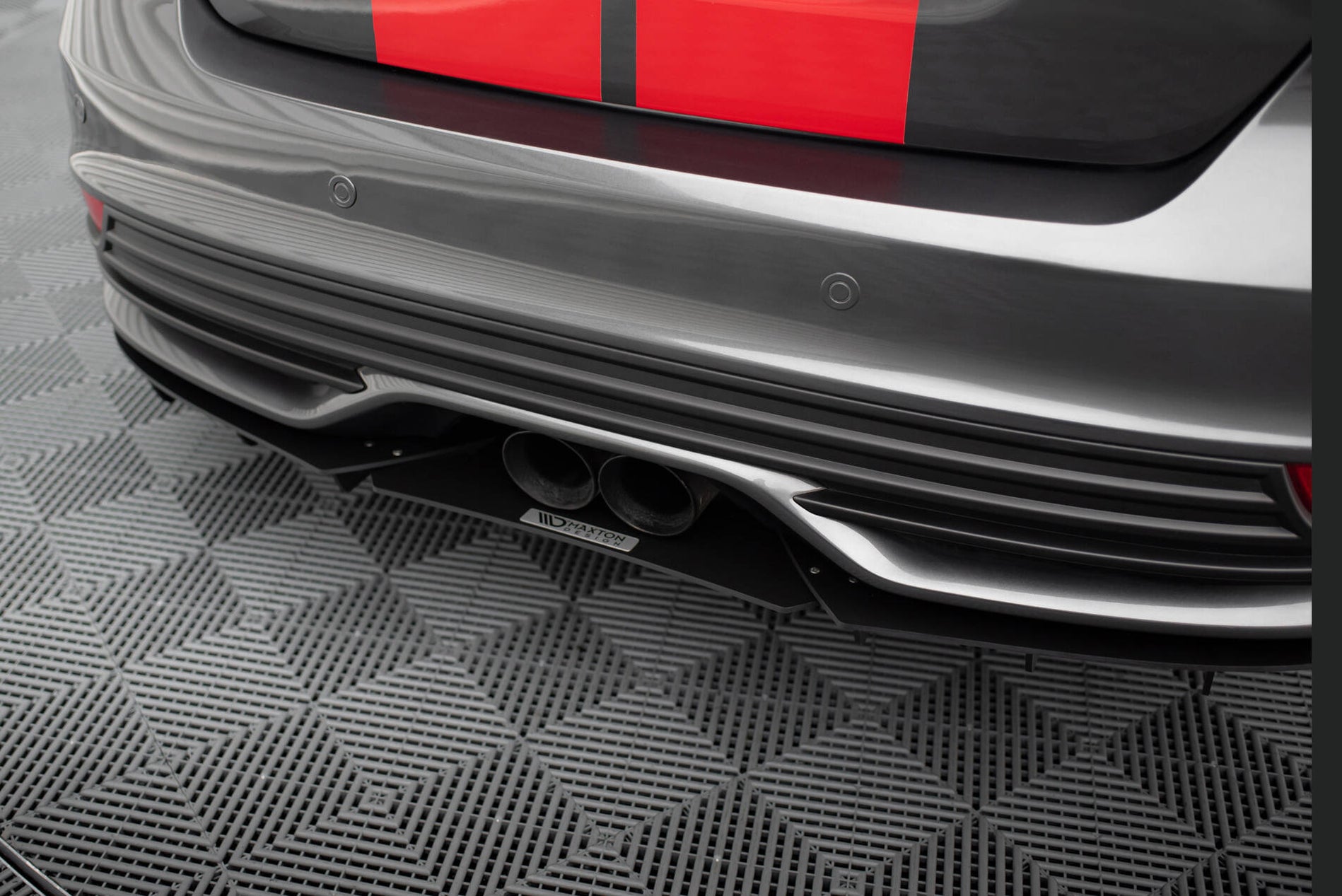 Focus St Side Rear Diffuser Maxton Design Rear Diffuser Ford Focus ST Mk3 FL — Maxton Design AU