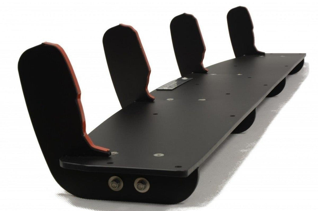 Maxton Design Rear Diffuser & Rear Side Splitters Audi A6 S-Line C7 (exhaust 1x2)
