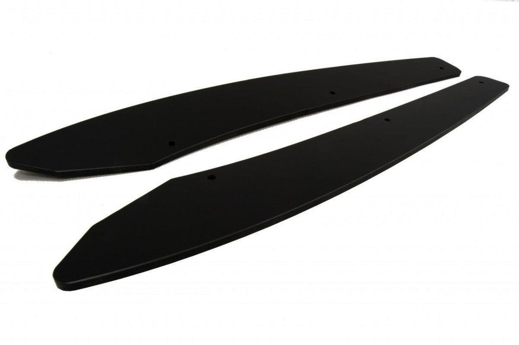 Maxton Design Rear Diffuser & Rear Side Splitters Audi A6 S-Line C7 (exhaust 1x2)