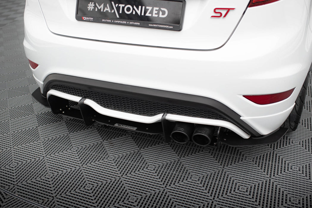 Maxton Design Rear Diffuser V.2 Ford Fiesta Mk7 ST FL