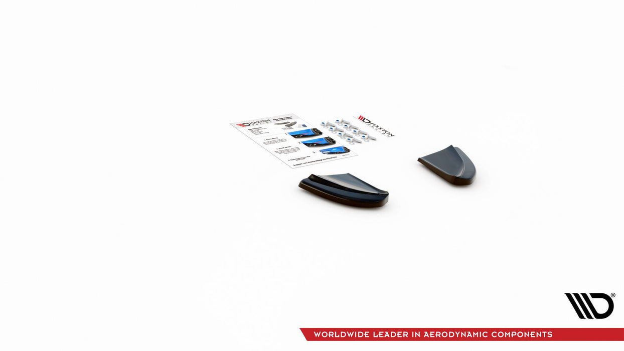 Maxton Design Rear Side Splitters Abarth 595 Mk1 Facelift